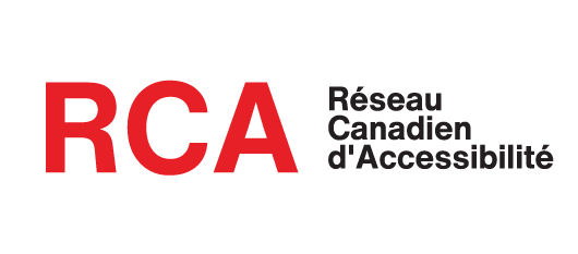 Réseau canadien d’accessibilité logo.